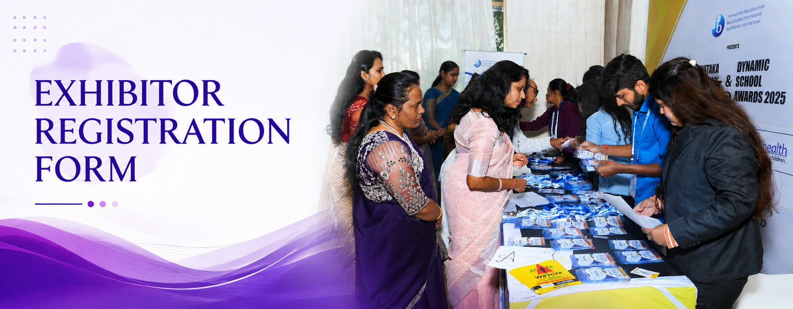 Exhibitor registration