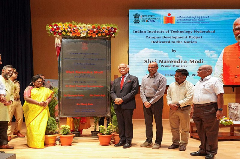 PM Modi dedicates to nation IIT Hyderabad's Campus Development Project