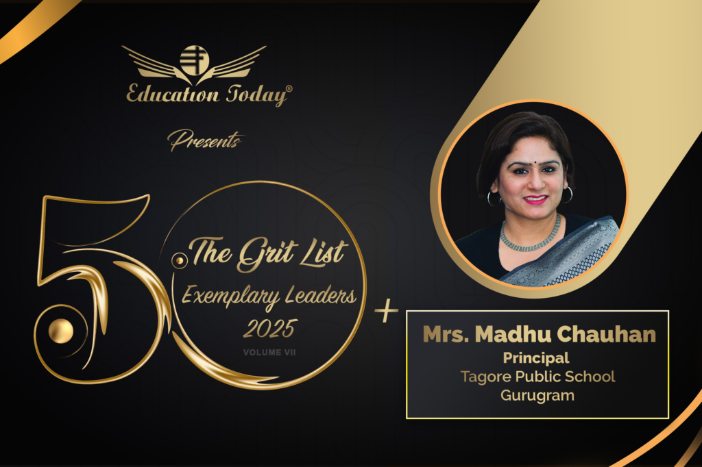 Mrs. Madhu Chauhan of Tagore Public School Gurugram From Chalkboards to Cloud-Based Learning Revolution