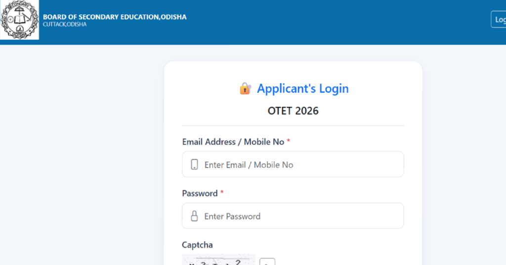 OTET 2026 Admit Card Released