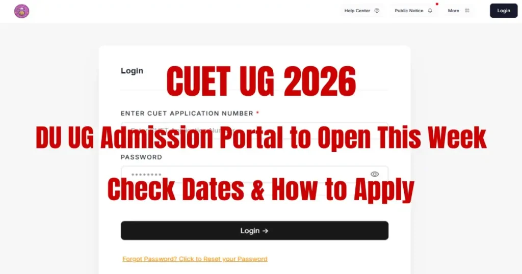 DU UG Admissions 2026: CBSE Marks Update Allowed Later