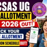 DU UG CSAS Round 1 Allocation List 2026 Released Today
