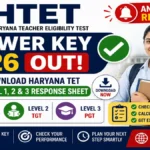 HTET Answer Key 2026 Released: Download & Raise Objections