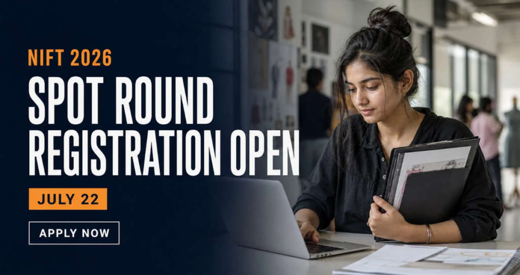 NIFT 2026 Spot Counselling Registration Begins Online