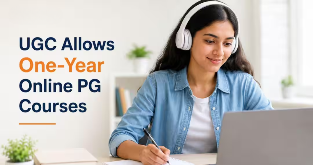 UGC Approves 1-Year Online PG Programmes Under NEP 2020