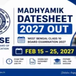 WB Madhyamik Exam 2027 Datesheet Released for Class 10