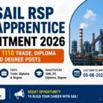 SAIL Apprentice Recruitment 2026: Apply for 1,110 Posts