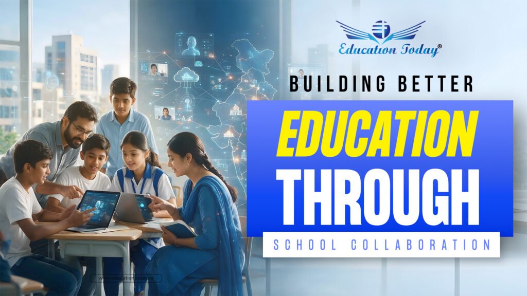 Schools collaborating to create stronger education ecosystems through shared knowledge, resources, and innovative learning practices.
