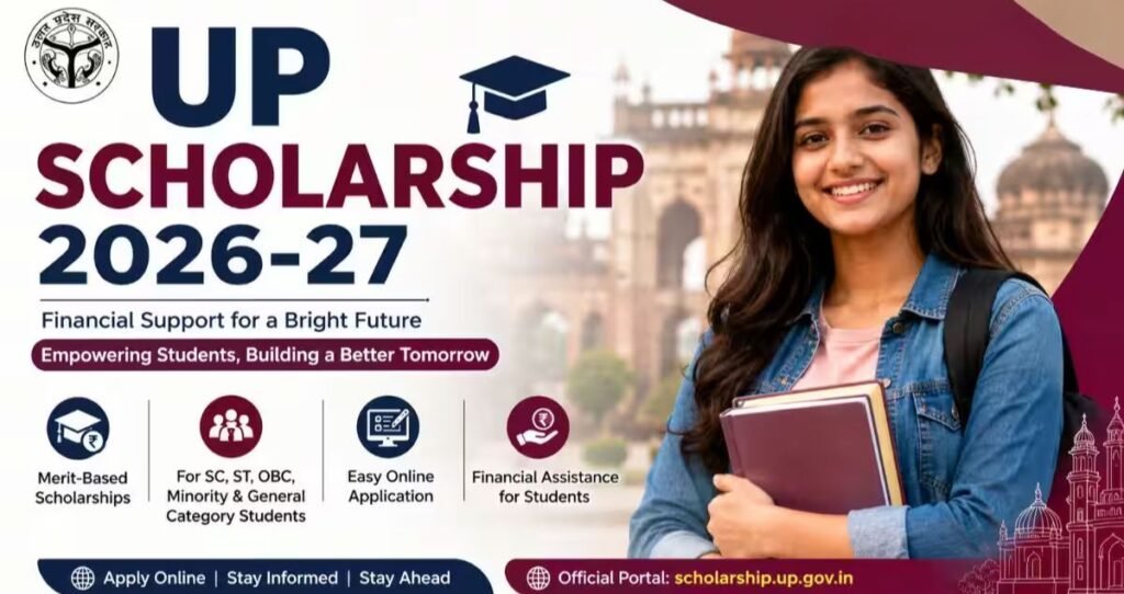 UP Scholarship 2026-27: Eligibility, Dates & Application Guide