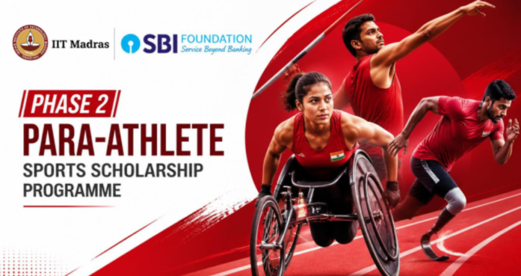 IIT Madras & SBI Foundation Expand Para-Athlete Sports Scholarships