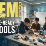Students learning STEM through hands-on activities, experiments, technology, and problem-solving to develop future innovation skills